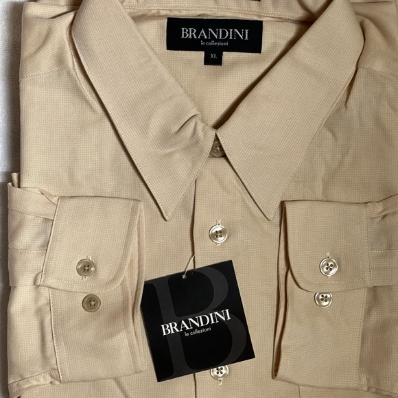 Brandini Long Sleeve Dress Shirt 🔥🎁😃 - Picture 4 of 6